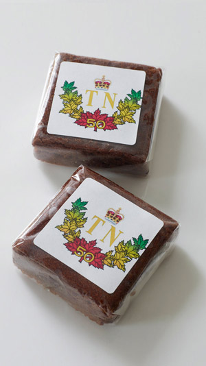 custom label Baby Witch brownie