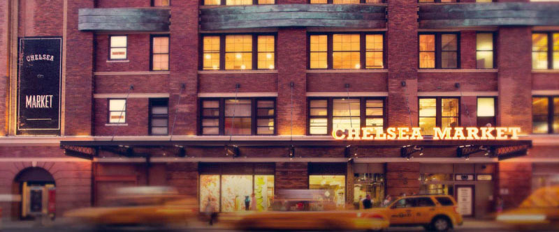 Exterior of Chelsea Market